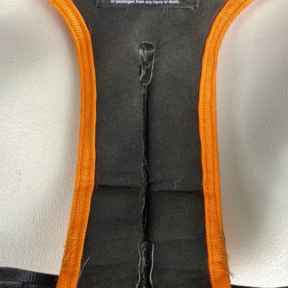 Sleepypod Clickit Sport Dog Car Safety Harness Orange Size M - Picture 6 of 6